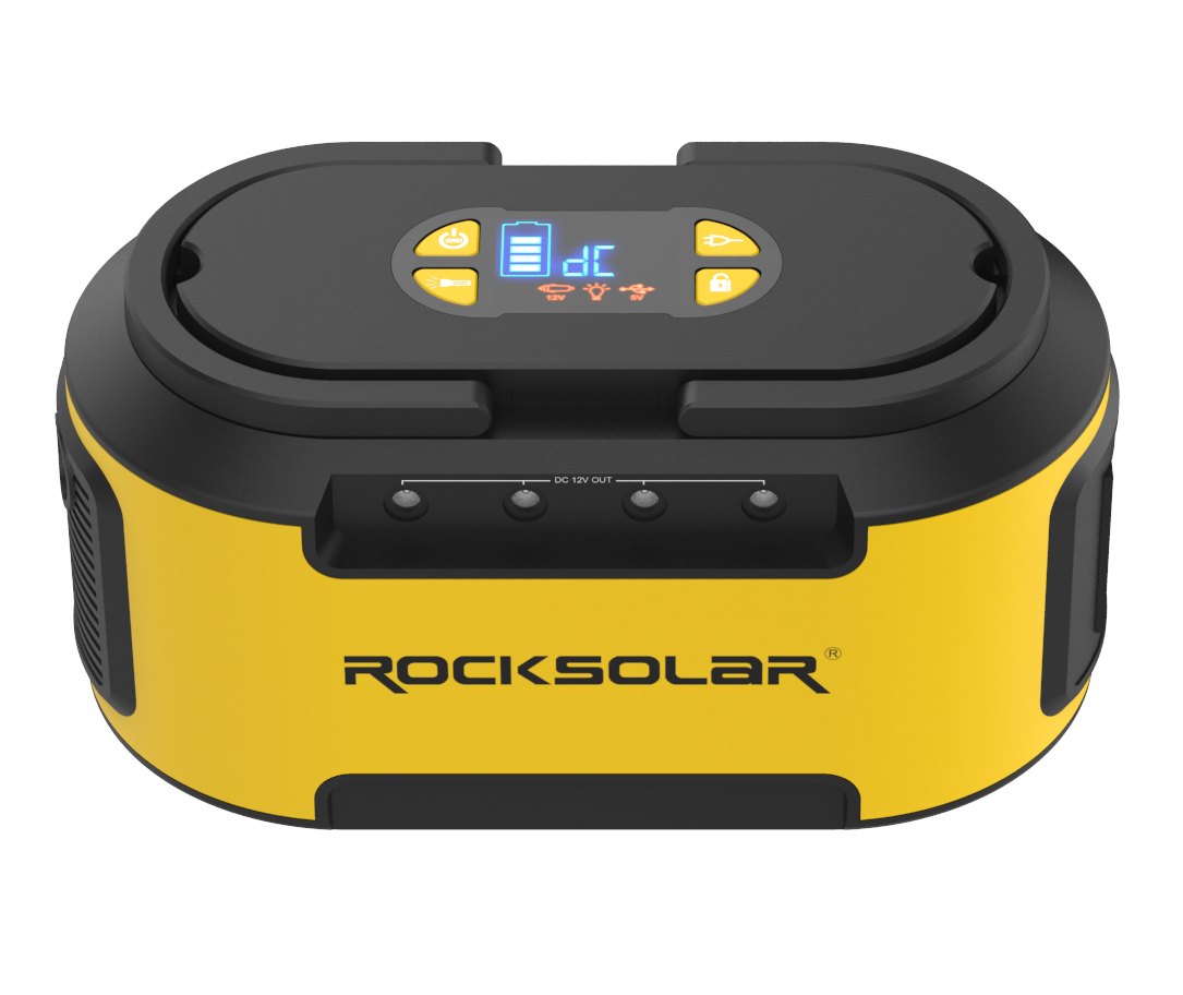 ROCKSOLAR Ready 200W Portable Power Station - Lithium Battery and Solar Generator