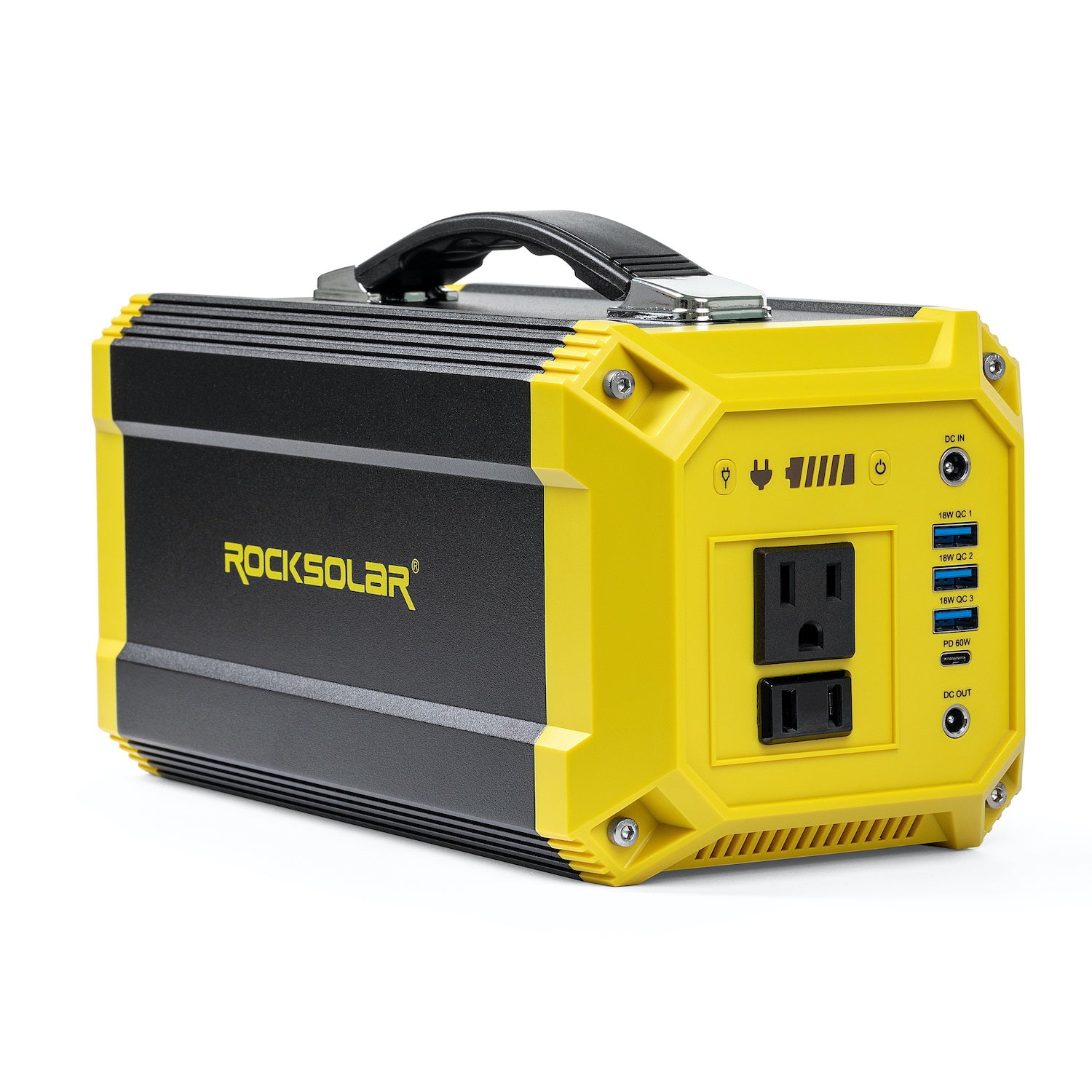 ROCKSOLAR Utility 300W Portable Power Station - Lithium Battery and Solar Generator