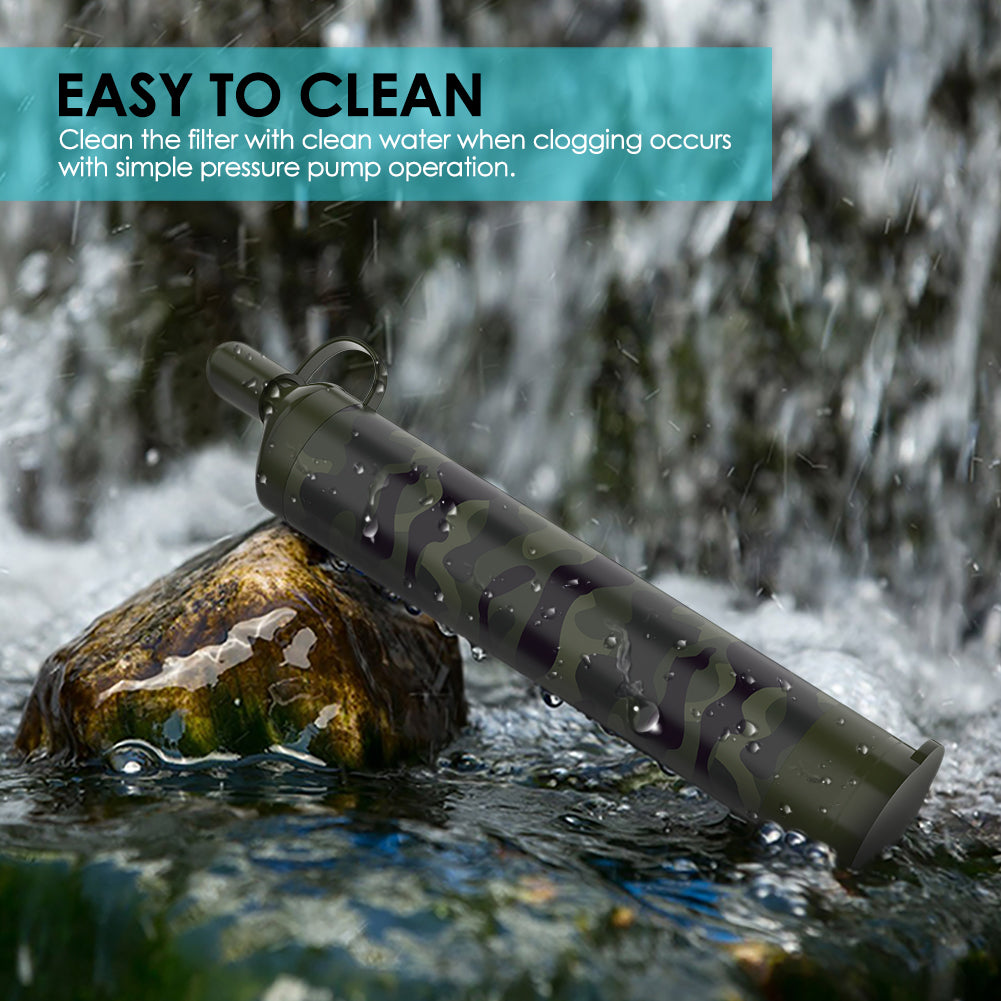 Water Filter Straw (Camo)